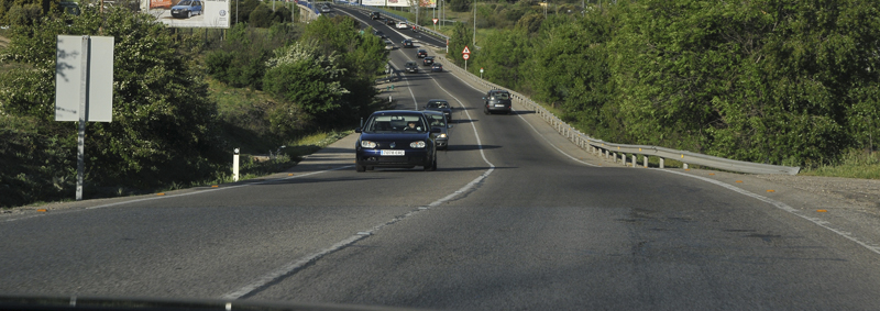 Tráfico intensifica los controles en las carreteras secundarias durante esta semana