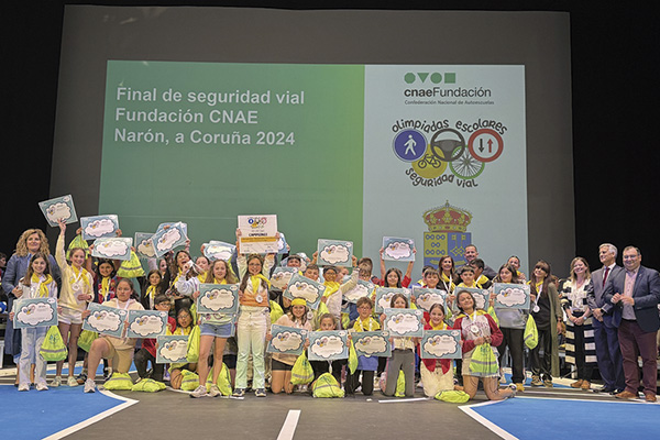 Final de las I Olimpiadas Escolares de Seguridad Vial en Narón