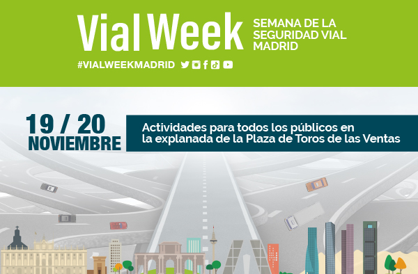 Los días 19 y 20 habrá actividades de seguridad vial para todos los públicos en Madrid