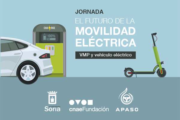 Jornada «El futuro de la movilidad eléctrica» (VMP y vehículos eléctricos) en Soria