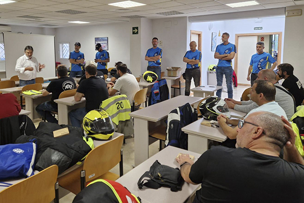 Especialización en la enseñanza de la conducción de motos: gran acogida del curso en Granada
