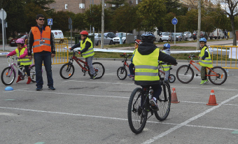 II Jornada de Seguridad Vial en bicicleta en Villanueva del Pardillo