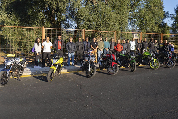 Éxito de convocatoria en Ourense del curso de especialización en la enseñanza de conducción de motos